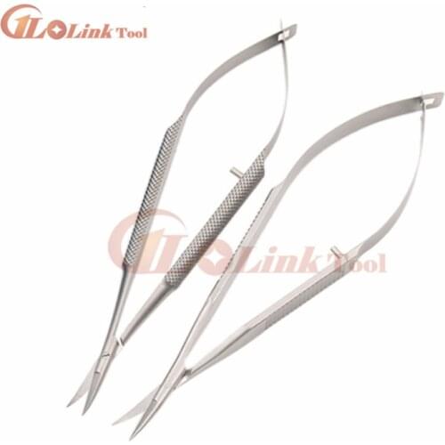 Microscopic Scissors Forcep Probe Micro Hook Tweezer Spatula 12cm Stainless Steel Probes,Hooks ,Spatulas, Speculums tweezers