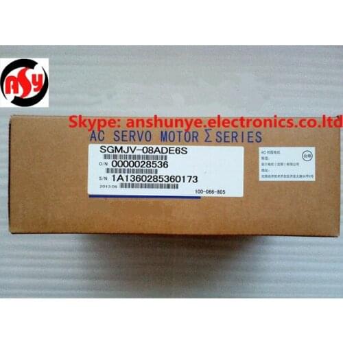 NEW AC Servo Motor SGMJV-08ADE6S IN ORIGINAL PACKAGING