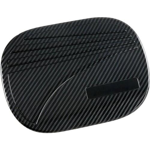 Fit For Hyundai Tucson 2019 2020 2021 Carbon Fiber Fuel Gas Tank Cap Cup Cover Trim Frame Accessories