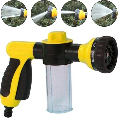 Foam Sprayer Garden Water Hose Foam Nozzle Soap Dispenser Tools For Car Washing Foam Sprayer Adapts Fit Quick /3/4 Connector