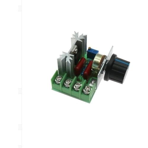 2000W Voltage Regulator AC 50-220V High Power Motor Speed Regulator Brushless Electronic Thyristor Dimmer Thermoregulation plc