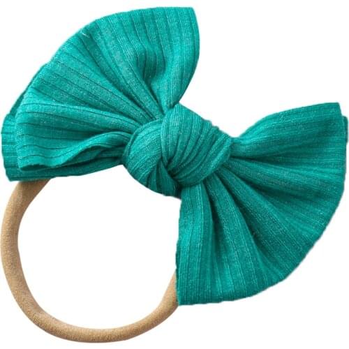 New Baby Girls Hair Bows Ties Lovely Hair Bands Elastics Ponytail Holders Toddler Fashion Hair Accessories