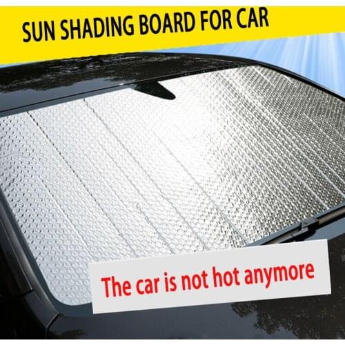 Car Windshield Sunshade, Car Sunscreen Front Window Cover, Aluminum Foil Sunshade, Universal Car Sun Shading Plate Car Sun Visor