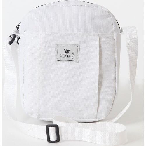 Shaka U9 White 2 Compartment Shoulder Bag 22x18 Cm 2021 summer fashion stylish and convenient hand and shoulder bag