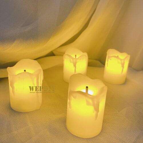 Led tear candle light holiday wedding bar decoration electronic candle