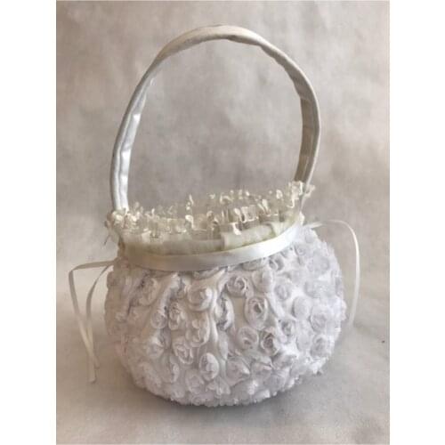 Cloth Basket Rose Patterned Promise henna Engagement Basket wedding bride mariage хна henna