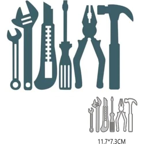 Toolbox Metal Cutting Dies New 2021 DIY crapbooking Paper Making Craft die Frame Die Embossing Cutting Dies