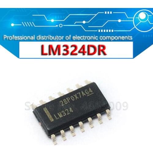 10-20PCS LM324 LM324D SOP14 LM324DR SOP 324 SOP-14 SMD new and original IC Chipset