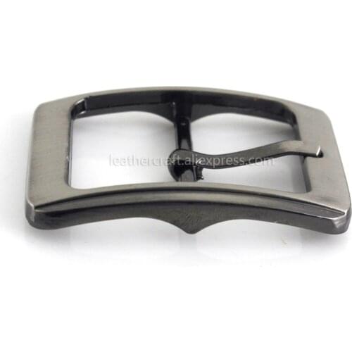 1x 25mm Fashion Metal Plated Belt Buckle Center Bar Single Pin Buckle Leather Craft Belt Strap Webbing Fit for 23-24mm