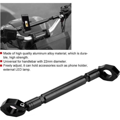 7/8" Strengthen 22mm Hand Motorcycle Strengthen Balance Balance Crossbar Handle Handlebar For Honda Motocross Beam B D6U5