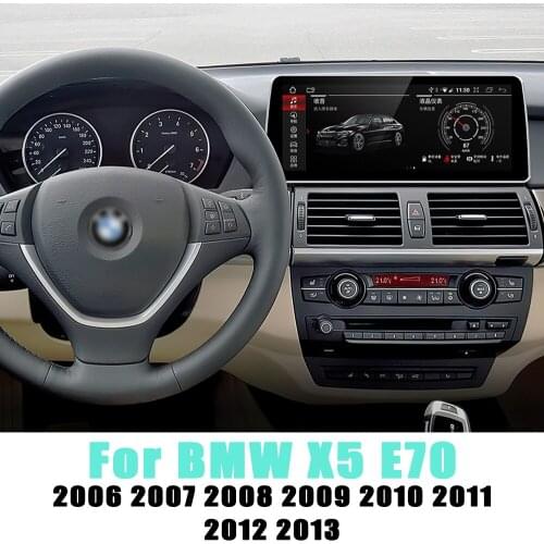 Android 9.0 up IPS car player For BMW X5 E70 2006~2013 CCC original Style Autoradio gps navigation WiFi BT Bluetooth