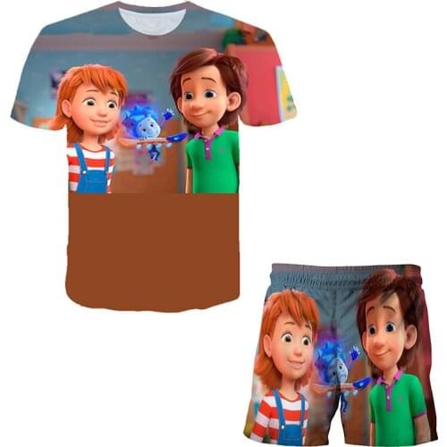 Boy Baby T-shirt Cute Cartoon Cocomelon T-shirt Set Childrens Clothing Set T-shirt Shorts Girls Boys Clothes Pants Set