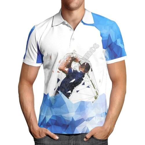 Fashion Hawaii Polo Shirts Golf 3D All Over Printed Men for Women Summer Short Sleeve T-shirts Style-3