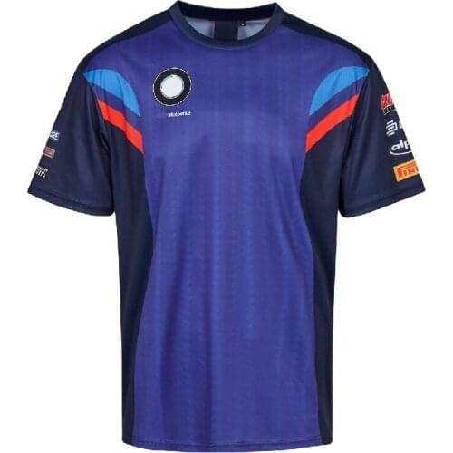 Motorbike T-Shirt For BMW Motorrad Quick Dry T shirts Motorcycle Mountain Bicycle Summer Short Sleeve