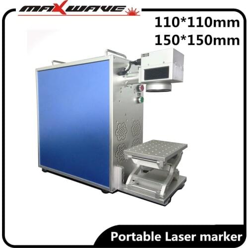 Good price Small size fiber laser printing machine for metal card pen phone case key chain marking