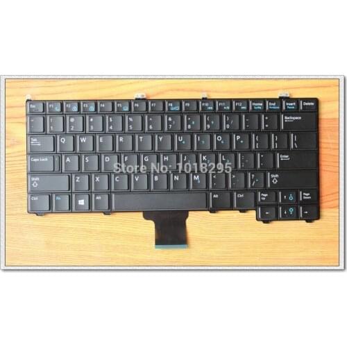 NEW Keyboard For DELL Latitude E7240 Keyboard US Language No backlit Black