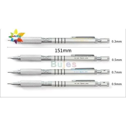 Original OHTO SUPER PROMECHA-1500P hexagonal pen rod all metal precision automatic pencil sketch drawing engineering drawing