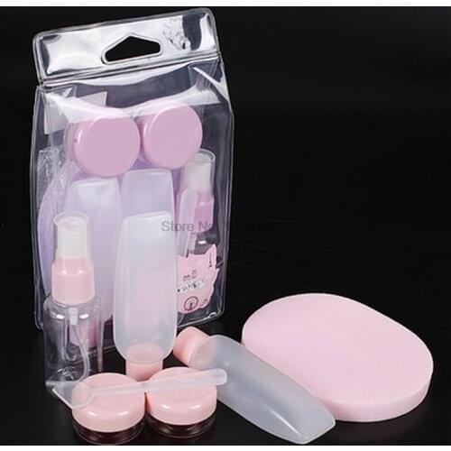By ems or dhl 100sets 7pcs/set Empty Perfume Spray Bottle OutdoorMakeUp Skin Care
