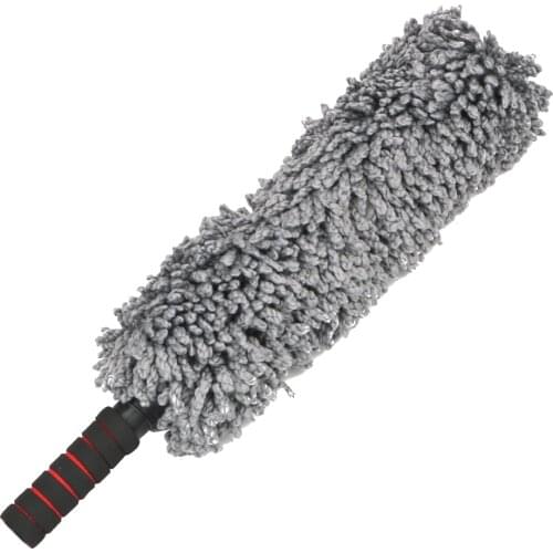 Adjustable Universal Car Cleaning Brush Dust Cleaning Brush Repair Tool Polishing Fine Towel Car Care