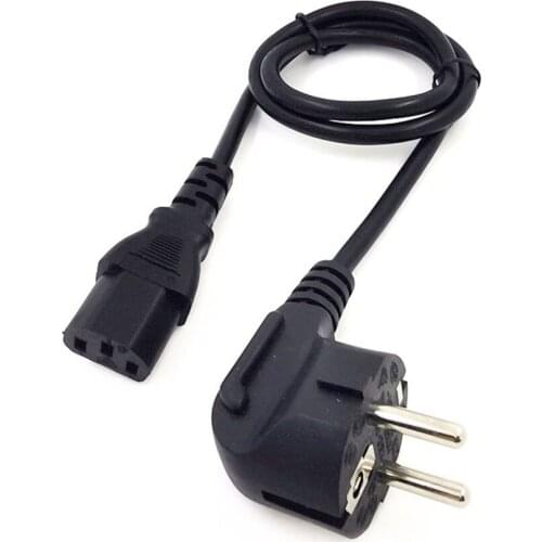 0.8m AC Power Cord For PDU UPS, European Standard CEE7/7 Socket To IEC C13 Kettle Extension Cable Short Lead