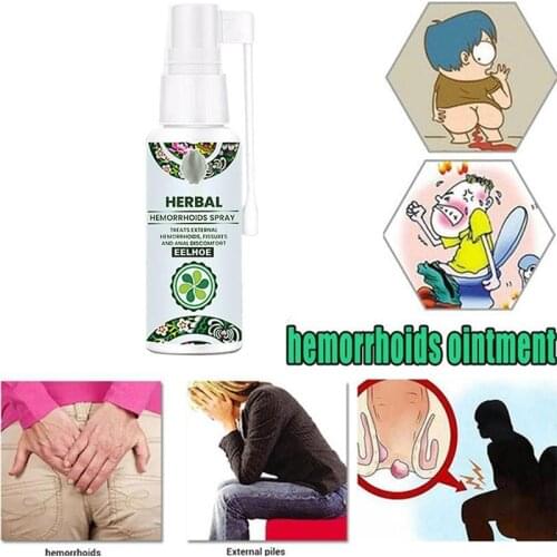 30ml Natural Herbal Hemorrhoids Spray Powerful Hemorrhoids Treatment Agent