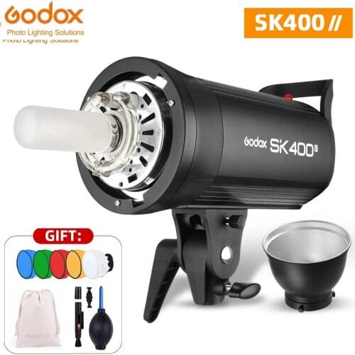 Godox SK400II SK400 II GN65 400Ws Studio Flash Strobe Light 2.4G Wireless X System Control Creative Shooting upgrade