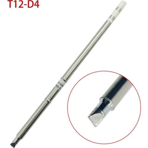 T12-D4 Electronic Tools Soldeing Iron Tips 220v 70W For T12 FX951 Soldering Iron Handle Soldering Station Welding Tools