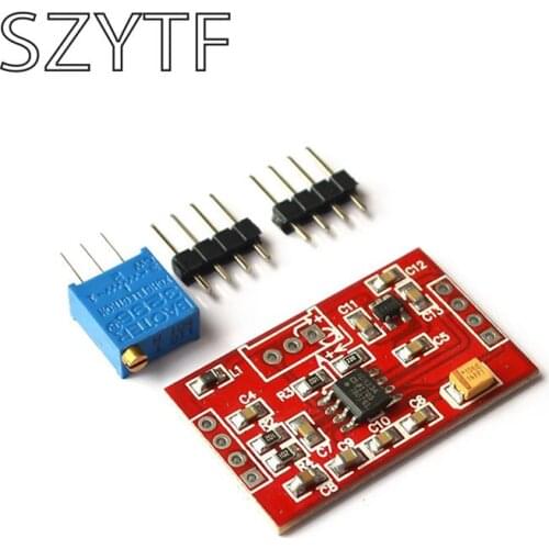 Millivolt/microvolt voltage amplifier signal amplifier AD623/AD620 instrumentation amplifier module