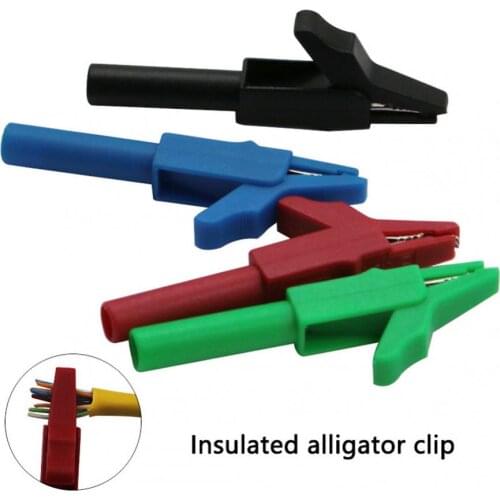 Crocodile Clip Battery Test Clip 32A Current Alligator Clip for Banana Plug 4mm Multimeter Pen Cable Probes Crocodile Clip