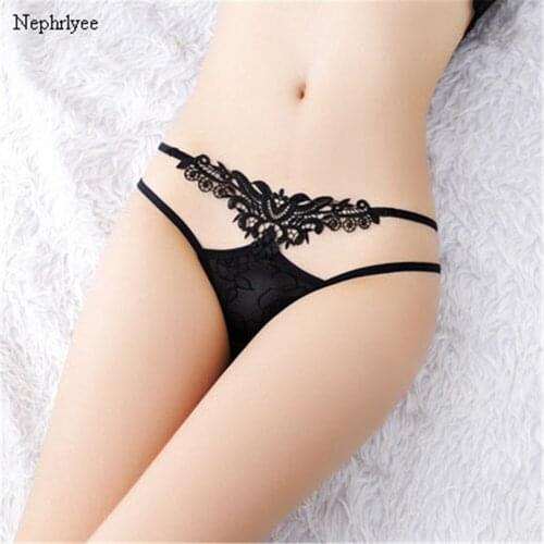 2021 Sexy G-string Briefs For Women Transparent Thong Panties Hot Temptation Thin T-Back Lingerie Female Pants Underwear P090
