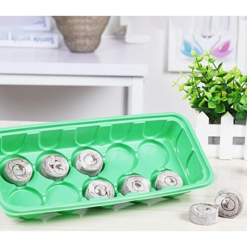 100pcs 30mm Household Garden Pellets Maker Peat Compressed Peat Soil Pellet Seedling Soil Block Maker Seeds Starting