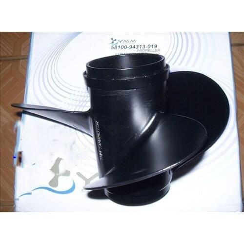 Quality Aluminum Outboard Propeller For Suzuki 2stroke 40-50hp 4stroke 60hp motor propeller Model No:111/2X13