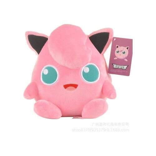 Original Anime Games Pokemon Characters Jigglypuff Plush Toy 21CM Stuffed Toys A Birthday Present For Fhildren