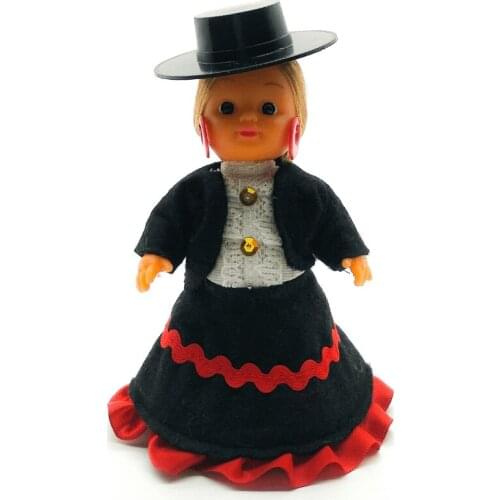 Lovedoll collection 15 cm dress regional Andaluza hat Cordobesa Cordoba manufactured Folk crafts Spain Similar Barriguitas