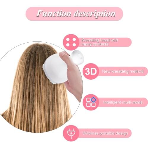 Head Massager Skin Scalp Relaxing Massage Pain Relief Body Massager Pressure Release Relaxation Paw Massager Equipment Tools