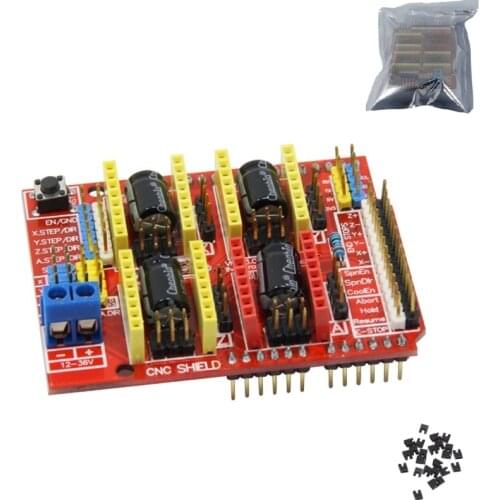 MEGA 1PC V3 Engraver 3D Printer CNC Shield Expansion Board A4988 Driver For Arduino Carving Integrated Circuits 3D Printer Parts