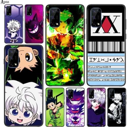 HUNTER×HUNTER Cartoon for OPPO Realme V15 X5 X3 X50 X7 X2 C17 C11 C3 C2 7 7i 6 6S 6i 5 Narzo 20 Pro Black Phone Case