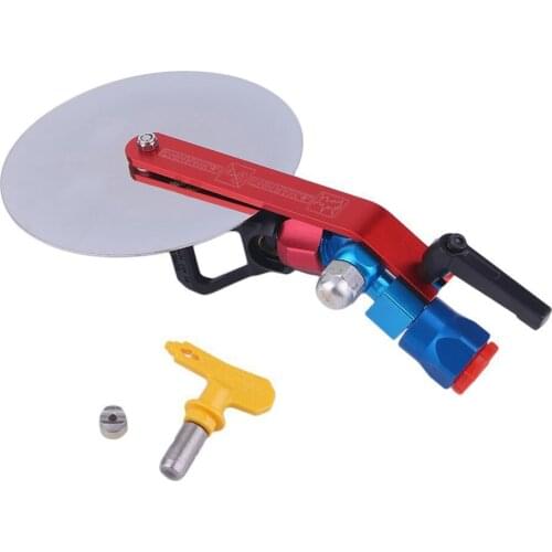 7/8" Airless Spray Guide Color Separation Baffle, Airless Paint Sprayer Gun Universal Spray Gun Nozzle Seat, Anti-Splash Baffle