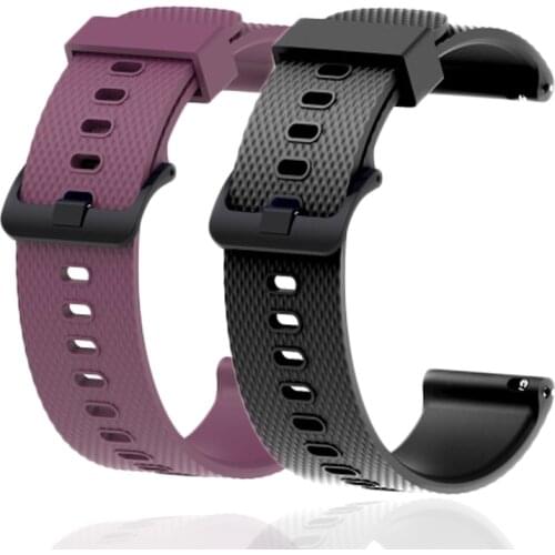 Strap For Samsung Galaxy watch Active 2 40mm 44mm 42mm Gear S2 Silicone Sport Bracelet For Huami Amazfit bip Active2 Watchband