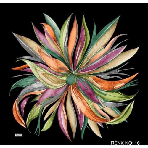 REYYAN SILK OYALIK WRITING (NEW QUALITY)-16318 - RENK-16