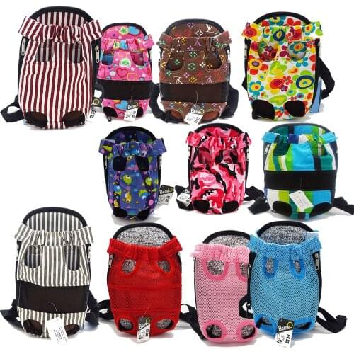 Mesh Pet Small Cat Dog Carrier Backpack Breathable Outdoor Travel Pet Products Bags For Small Dog Cat Mesh Backpack