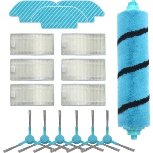 Replacement roller brush side brush mop for Cecotec Conga 4090 vacuum cleaner robot sweeper conga 4090 refills
