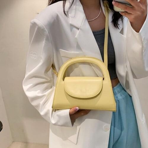 Famous Brand Crossbody Bags For Women 2021 Summer Small Chain Handbag Small Bag PU Leather Hand Bag Ladies With Handle