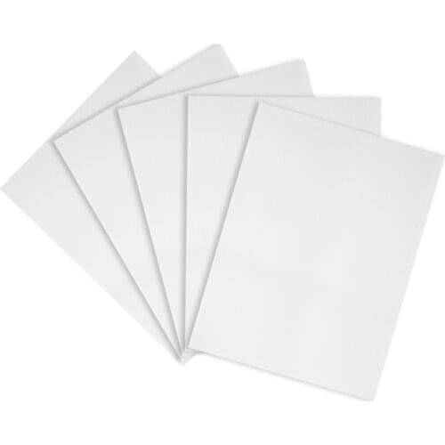 Uxcell Corrugated Plastic Sheets,3mm White Blank Yard Lawn Signs,12Inch x 16Inch 5pcs