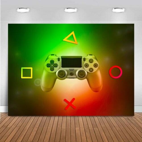 Vinyl Photography Photocall Photozone Game Handle Printed Luxury Decorations Background Photo Backdrop Photos