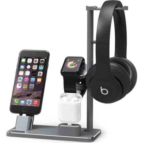 Charging Dock Stand Holder Station for Headphone AirPods IPad Apple Watch i-Watch Series 1 2 3 iPhone 10 X 8 7 6 6S Plus