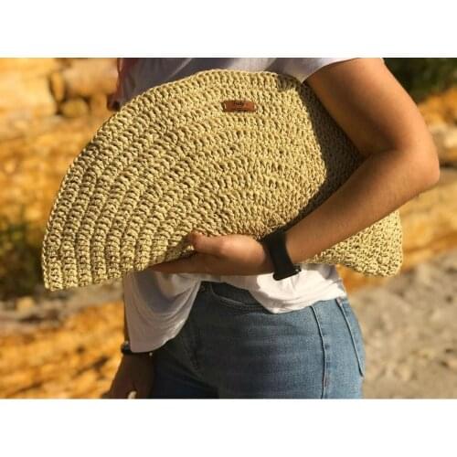 Women Bag 2021 Fashion Summer Beach תיקי נשים Женские сумки Handmade Natural Color Best Model Cool Trendy Woev Bag