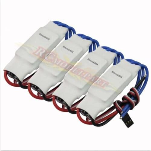 4x Simonk 40A Brushless Speed Controller ESC for SK500 F550 FY650 Quadcopter
