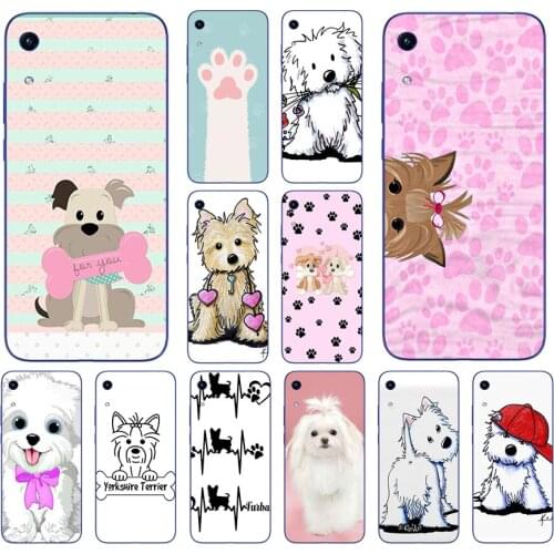 80 yorkshire terrier dog puppy Silicone TPU Protective Cover Phone Case On For Huawei Honor 8A 8S 9A Prime 10i 20i Case Soft