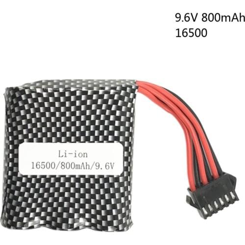 9.6V 800mah Battery for 9115 9116 S911 S912 RC Monster Truck Spare Rechargeable New Version battery 9.6 V 800 mah